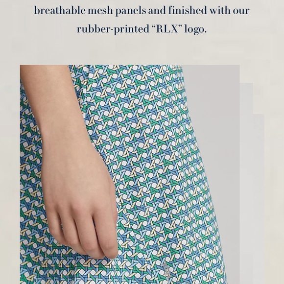 NWT Ralph Lauren tennis pickleball golf dress. Beautiful detail Size M, fits tts - Picture 5 of 7